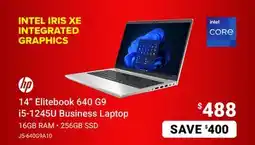 Visions Electronics 14 Elitebook 640 G9 i5-1245U Business Laptop offer