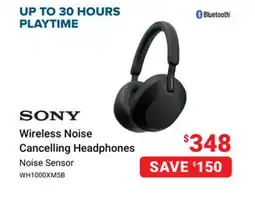 Visions Electronics SONY Wireless Noise Cancelling Headphones offer