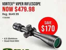 Cabela's VORTEX VIPER RIFLESCOPE offer