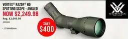Cabela's VORTEX RAZOR HD SPOTTING SCOPE - ANGLED offer