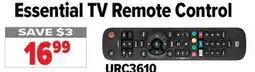 2001 Audio Video URC3610 Essential TV Remote Control offer