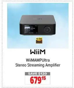 2001 Audio Video WiiM WiiMAMPUltra Stereo Streaming Amplifier offer