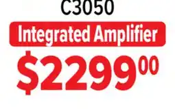 2001 Audio Video C3050 Integrated Amplifier offer