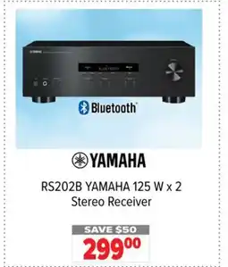 2001 Audio Video RS202B YAMAHA 125 W x 2 Stereo Receiver offer