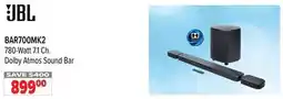 2001 Audio Video BAR700MK2 JBL 780-Watt 7.1 Ch. Dolby Atmos Sound Bar offer