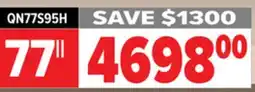 2001 Audio Video QN77S95H - 77 4K OLED AI TV HDR PRO offer