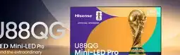 2001 Audio Video 55U88QG 55 HISENSE MINI-LED 165HZ 5000 NIT offer
