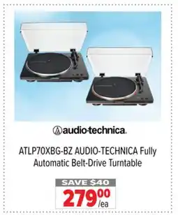 2001 Audio Video ATLP70XBG - TURNTABLE AUTO BELT DRIVE GREY offer