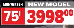 2001 Audio Video MRN75R85H - 75 4K MICRO RGB AI TV HDR+ offer