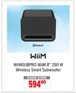 2001 Audio Video WiiMSUBPRO WiiM 8 250 W Wireless Smart Subwoofer offer