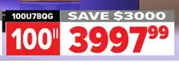 2001 Audio Video 100U78QG - 100 MINI-LED 165HZ 3000 NIT offer