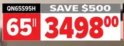 2001 Audio Video QN65S95H 55 SAMSUNG 4K OLED HDR PRO GLARE FREE TV offer