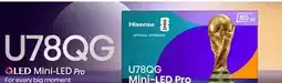 2001 Audio Video 55U78QG Hisense Mini-LED Pro offer