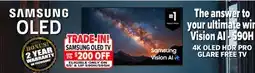 2001 Audio Video QN55S90H SAMSUNG 55 4K OLED AI HDR+ GLARE FRE offer