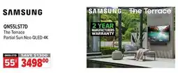 2001 Audio Video QN55LST7D SAMSUNG The Terrace Partial Sun Neo OLED 4K offer