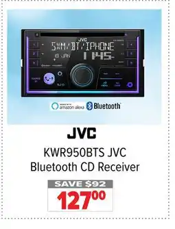 2001 Audio Video KWR950BTS JVC Bluetooth CD Receiver offer