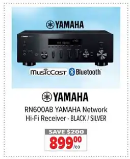 2001 Audio Video RN600AB YAMAHA Network Hi-Fi Receiver - BLACK / SILVER offer