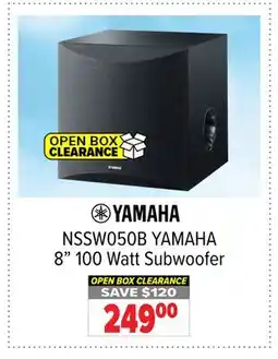2001 Audio Video NSSW050B YAMAHA 8 100 Watt Subwoofer offer