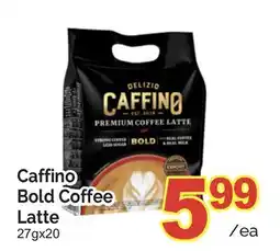 T&T Supermarket CAFFINO BOLD COFFEE LATTE, 27GX20 offer