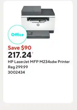 Staples HP LaserJet MFP M234sdw Printer offer