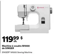 Michaels Machine à coudre M1000 de SINGER offer
