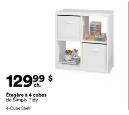 Michaels Étagère à 4 cubes de Simply Tidy offer