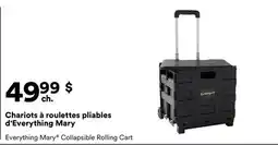 Michaels Chariots à roulettes pliables d'Everything Mary offer
