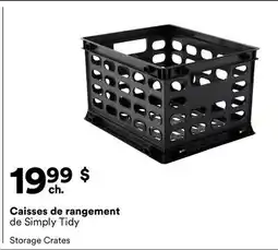 Michaels Caisses de rangement de Simply Tidy offer