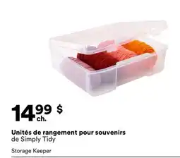 Michaels Unités de rangement pour souvenirs de Simply Tidy offer