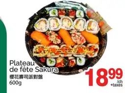 T&T Supermarket Plateau de fête Sakura offer
