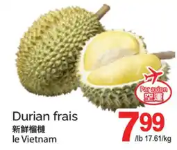 T&T Supermarket Durian frais offer