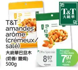 T&T Supermarket T&T amandes arôme offer