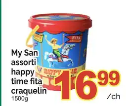 T&T Supermarket MY SAN ASSORTI HAPPY TIME FITA CRAQUELIN offer