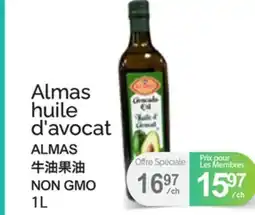T&T Supermarket ALMAS HUILE D'AVOCAT offer