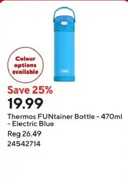 Staples Thermos FUNtainer Bottle offer