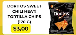 Dollarama Doritos sweet chili heat tortilla chips offer