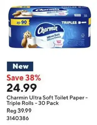 Charmin ultra soft toilet paper