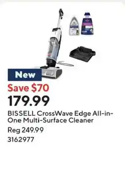 Staples Bissell CrossWave Edge All-in-One Multi-Surface Cleaner offer
