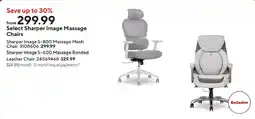 Staples Sharper Image Massage Chairs offer