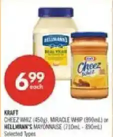 Shoppers Drug Mart Kraft cheez whiz miracle whip hellmanns mayonnaise offer
