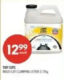 Shoppers Drug Mart Tidy Cats multi-cat clumping litter offer