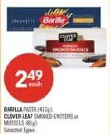 Shoppers Drug Mart Barilla pasta offer