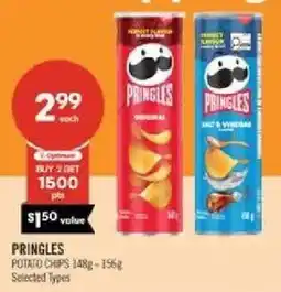 Shoppers Drug Mart Pringles potato chips offer