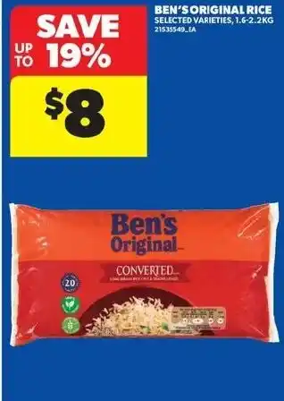Ben's original rice