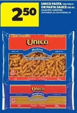 Real Canadian Superstore Unico pasta offer