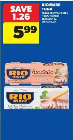 Real Canadian Superstore Rio mare tuna offer
