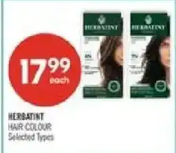 Shoppers Drug Mart Herbatint hair colour offer
