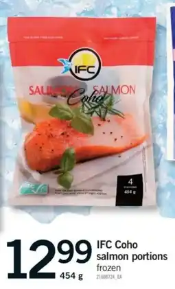 Fortinos IFC Coho salmon portions offer