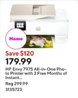 Staples Hp envy 7975 all-in-one photo-to printer offer