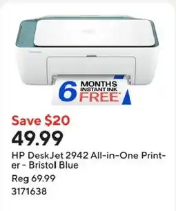 Staples hp deskjet 2942 all-in-one printer offer